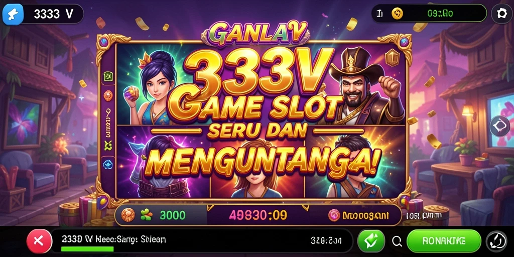 Tampilan gameplay menarik dari game Slot 333V.
