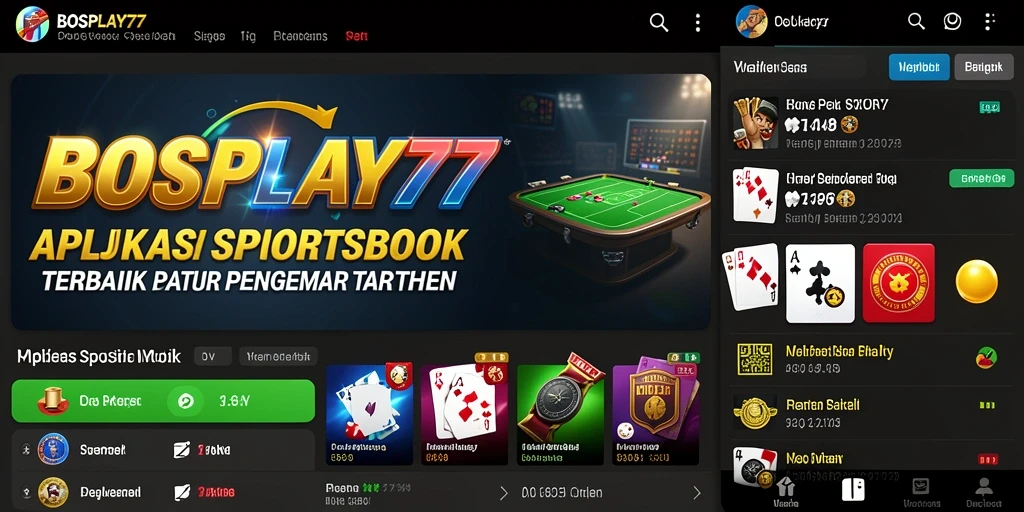 Screenshot utama BOSPLAY77 menampilkan pengalaman taruhan yang interaktif.