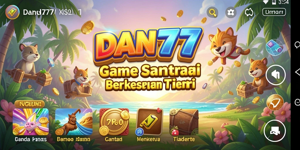 Tampilan gameplay seru dan menarik di DAN777.