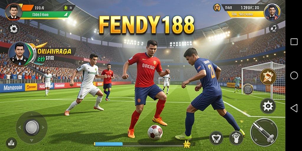 Tampilan gameplay menarik dari FENDY188 dengan aksi olahraga yang seru.