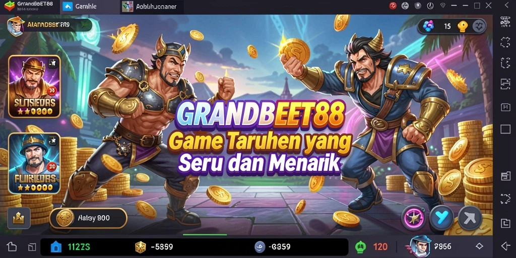 Tampilan menarik dari gameplay seru di GRANDBET88.