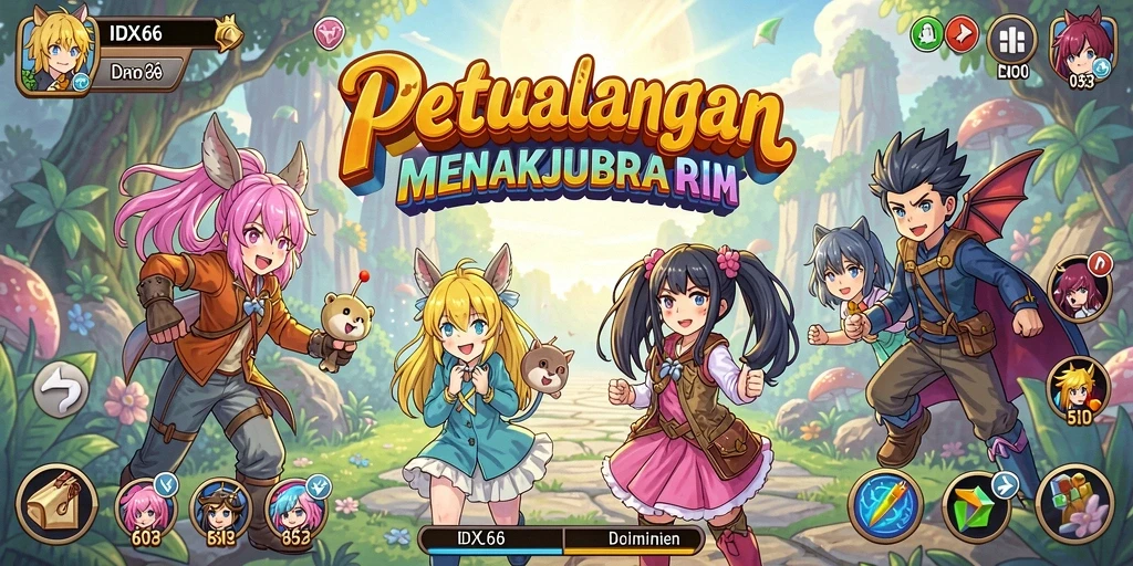 Tampilan gameplay seru dari <strong>IDX66</strong> dalam aksi penuh warna.