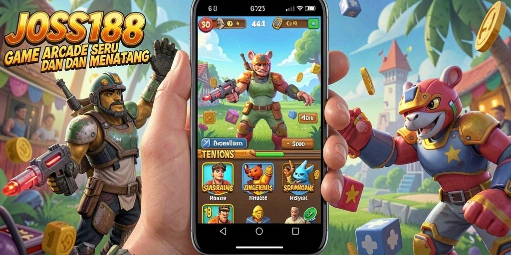 Tampilan gameplay seru dan menantang di JOSS188.