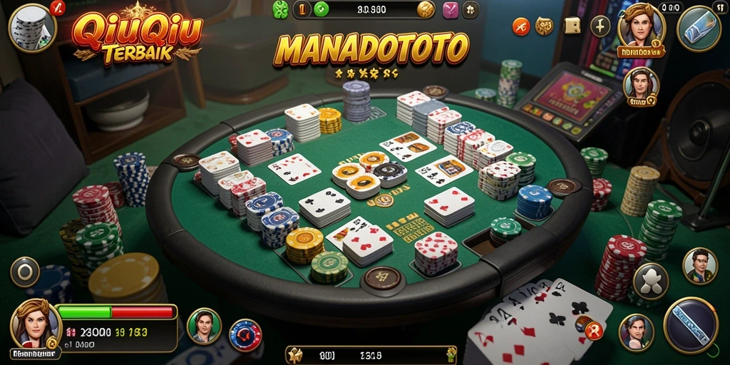 Gameplay menarik dari MANADOTOTO dengan kartu QiuQiu.