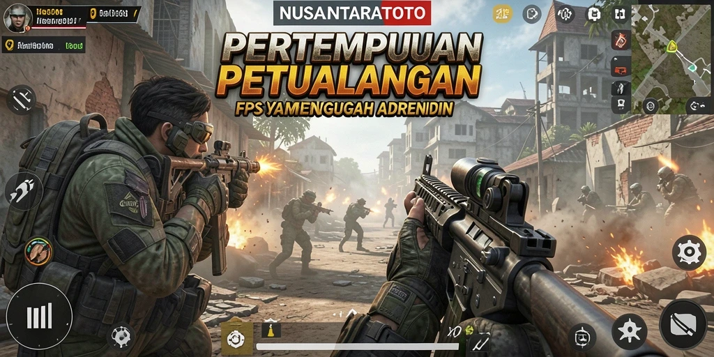 Screenshot gameplay NUSANTARATOTO yang menunjukkan aksi mendebarkan.