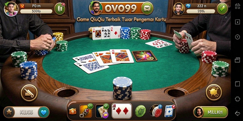 Tampilan gameplay OVO99 yang seru dan dinamis.