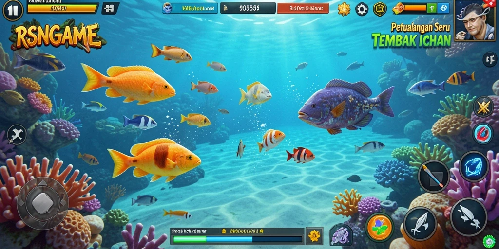 Gameplay seru menangkap ikan di RSNGAME.