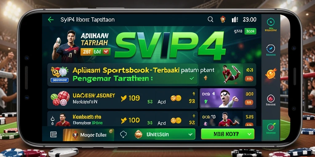 Screenshot utama SVIP4 menunjukkan gameplay taruhan yang menarik.