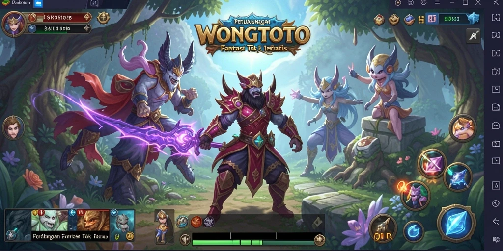 Tampilan gameplay WONGTOTO yang menegangkan dan penuh aksi.